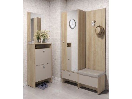 Σύνθεση εισόδου ξύλινη ANTRE 3 168x196x39 DIOMMI 42-011